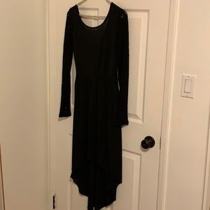 3/$20 High-to-low black dress